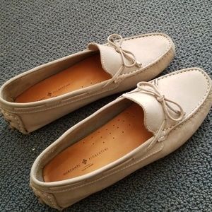 Mercanti Fiorentini suede moccasin/flat size 10